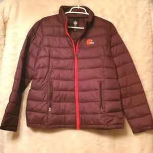 Puffer browns NFL jacket